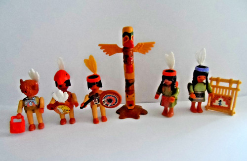 Figuren von indianer - Ü-ei,